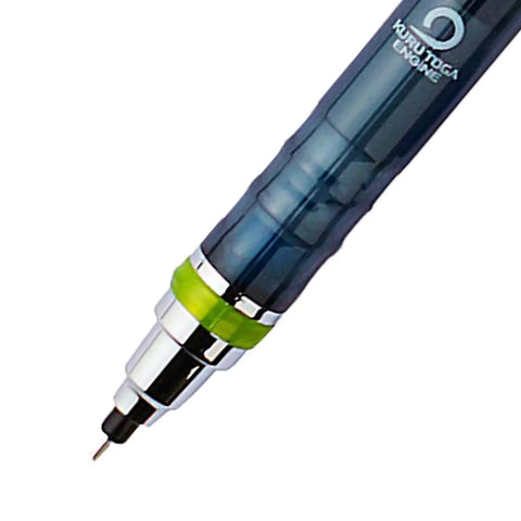Close-up of Kuru Toga Mechanical Pencil Starter Kit 0.7mm HB2 Lead With Rotating Tip Mechanism For Crisp Dope Lines