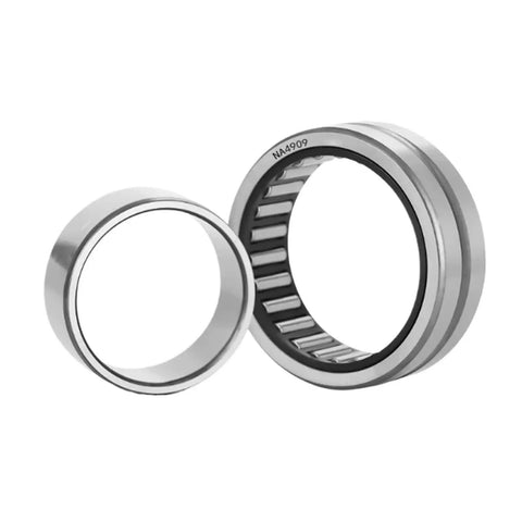 Rock Solid Needle Roller Bearing With Inner Ring NA4909 45X68X22mm with inner race, pre-lubricated, used for heavy duty machinery.