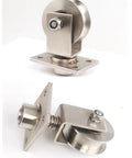 Rock Solid Heavy Duty 68mm V Groove Gate Wheels With Spring Loaded Casters Stainless Steel Rolling Gate for Sliding Gates