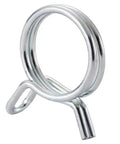 Stainless Steel Irrigation Hose Clamps 6 Pack Double Line Spring Clips For Drip Irrigation Systems DIY Garden Kit Leak-Proof Hose Clip Fits Hoses