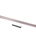 One Quarter Inch Keyway Broach With One Shim For Precise Keyways In Metalworking C HSS Broach Made From High Speed Steel shown