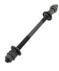 Lightweight 190mm Bicycle Rear Hub Axle Kit For Multiple Speed Systems 3 8 Inch 26 TPI Conical Lock Nut Washer Assembly Built Tough