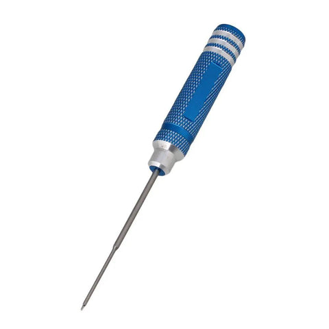 0.9mm Aluminium Alloy Hex Key Screwdriver With Hollow Knurled Handle For RC Helicopters T Rex Models Dope Precision Fine Adjustment Tool For Hobbyists