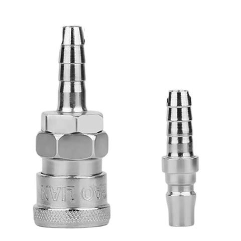 Leakproof Threaded Pneumatic Releases Coupler for Smooth Airflow and Quick Connect Air Tool Fittings High Quality Pneumatic Components for Reliable Tool Free Setup, metal threaded coupler pair