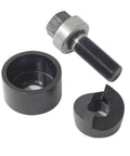 Round Knockout Punch 1 Inch Capacity For Mild Steel Up To 10 Gauge, Heavy Duty Punch Tool components