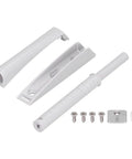 4 Pack Magnetic Touch Catch Latches For Cabinets And Drawers, Push To Open Door Latch System With ABS Damper Buffer, 3.8cm Pop Up Distance