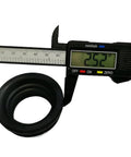 383727 Washing Machine Tub Seal Grommet Replacement with digital caliper showing size
