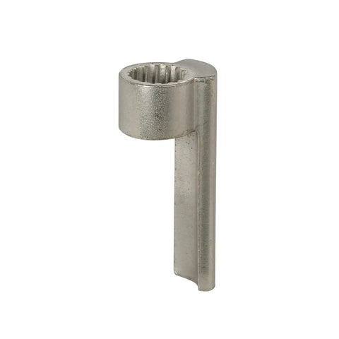 Heavy Duty Concealed Metal Hinge Pin Door Stop for Residential Doors, Satin Nickel Finish, ultra low profile design