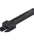 Lathe Tool Holder System For 10mm MGEHR1010 Turning Tools With Four MGMN200 Grooving Inserts For Rock Solid Durability Precise Metalworking And Smooth Efficient Cutting, black 10mm shank