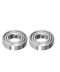 5 Pack Deep Groove Ball Bearings 16003ZZ 17 X 35 X 8 mm Double Shield Metal Covers Steel Construction High Precision Bearings