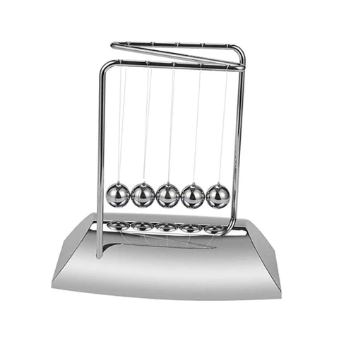 Z Shape Newton Cradle Pendulum Desk Toy For Home Office Decor, Cool Learning Tool For Energy Transfer And Dynamics, Educational Physics Model
