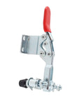 Beefy Heavy Duty Horizontal Toggle Clamp With Dual Head And Quick Release Iron Construction Delivers 500lb Holding Power