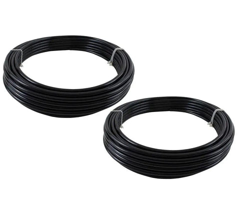 Two coils of Replacement Two Pack Three Quarter Inch OD Nylon SAE J844 Air Brake Tubing 100 Foot Length DOT Approved Pneumatic Air Line Hose