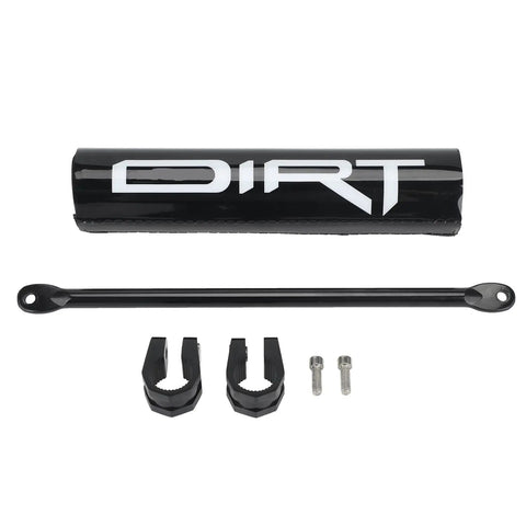 Beefy Heighten Handlebar 31.8-22mm CNC Aluminum Bar With Pad Crossbar And 4mm Grips For Electric Dirt Bikes Fit Surron LBX Talaria MX3 MX4 XXX ERide Pro Rawrr Mantis Black