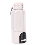 Game Changing Portable USB Rechargeable Electric Water Heater, 500 Ml Travel Heating Cup With 16000 Mah Battery, white kettle design.