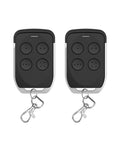 Dual Gate Opener Remote Transmitter For GYXEL And JUJIANG Automatic Gate Openers Replacement Keychain Security Kit Two Remotes