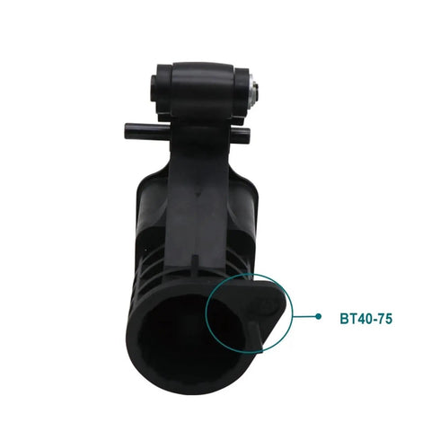 Kickass BT40 75 Degree Tool Holder Pot For CNC Milling Machines Straight Shank Storage Cup detailed view of BT40-75 angle.