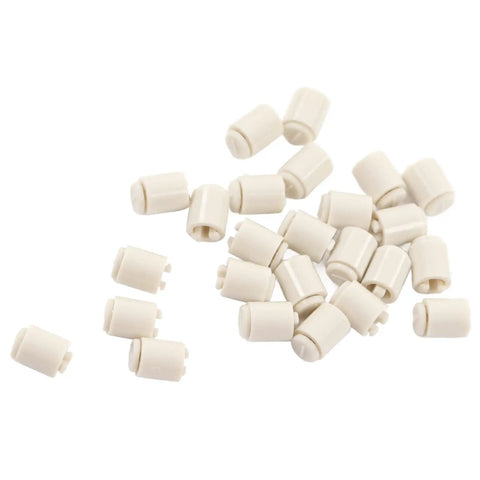 25 Piece Needle Protector Caps For LK150 And GK370 Knitting Machines, Plastic Friction Reducing Caps Keeps Needles Smooth During Weaving