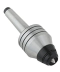 Two Morse Taper Drill Chuck And Live Center Lathe Accessory Bundle with 60 Degree Live Tailstock Center for Wood Lathe Projects