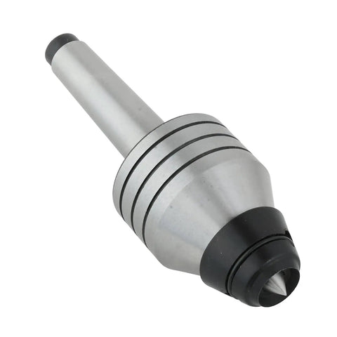 Two Morse Taper Drill Chuck And Live Center Lathe Accessory Bundle with 60 Degree Live Tailstock Center for Wood Lathe Projects