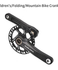 Lightweight Hollow Integrated Mountain Bike Crankset With 110-160mm Lengths, 28/30/32/34/36T Chainrings, 68-73mm Bottom Bracket