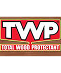 Top Shelf Natural Wood Preservation Stain Eco Friendly Low Voc Formula UV And Water Resistant Heavy Duty Sealant logo on wood.