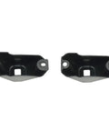 Snag These Solid Lower Grille Brackets For Tesla Model Y 2020 Thru 2022 Front Bumper Support Upgrade Heavy Duty Aftermarket Replacement Performance Parts, black plastic brackets.