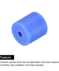 No Drama Silicone Bed Mounts For 3D Printer Hot Bed Leveling Columns And Vibration Dampeners 12 Pack Blue 16mm silicone cushion