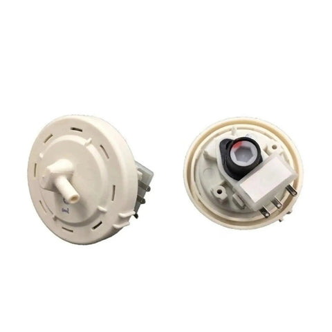 Water Level Sensor For Washing Machines DC5V Low Voltage No Fuss Replacement Switch With High Precision Pressure Sensing Regulating Water Level For Every Laundry Load Universal Compatibility For Many Washer Models Reliable Laundry Water Management white ABS