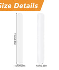 Acrylic Self Adhesive Push Pull Handles 4 Pack For Cabinets Drawers Dresser Glass Doors And Windows Matte Finish 110mm size details