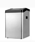 Bad Ass High Capacity Ice Maker Pumping 55 Kilos Of Round Cubes Daily in stainless steel design for efficient ice production.