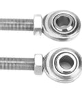 2PCS CMR-8 Rod End Heim Joint 1/2 Inch 20 TPI Male Thread for heavy-duty steering and suspension.