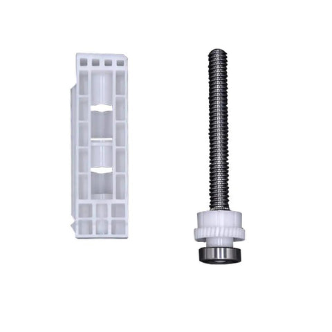 Bed Spindle Block Assembly For Okimat II Bed Motors Head And Foot Spindle Blocks DIY Replacement Kit, white block and spindle