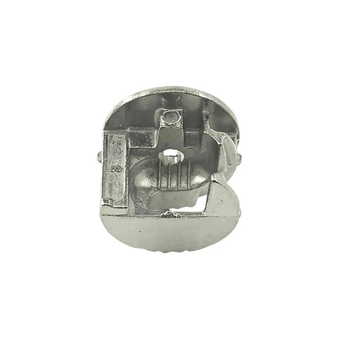 Close-up of 20 Pack Eccentric Wheel Three In One Connector Nuts For Furniture Drawers Wardrobes Drawer Lock Screws Fasteners Assembly.