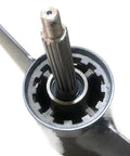 Close-up of Sweet Lower Unit Assembly For 2 Stroke 85HP Outboard Engine With Long Drive Shaft showing internal gear assembly.