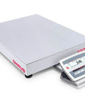 Pro Tier Low Profile Bench Scale Featuring Sleek Stainless Indicators and Built Tough Rectangular Platforms for easy weighing.