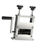 Heavy Duty Manual Wire Stripper Crank Tool For Peeling Aluminum And Electric Cables 1-20Mm, metal construction with cranks.