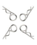 Heavy Duty Steel Double Loop Hitch Pin Clips Set For Various Hitch Pins And Cotter Hairpins Multi Use Assortment Kit With M3X80 Size 40 Pieces