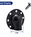 Beefy Metal Muffler Exhaust Deflector Cap Kit For Predator 420cc 459cc Engines detail display with screw and deflector plate
