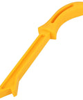 Yellow Push Block For Woodworking And Carpentry, Push Stick For Table Saw And Router, Heavy Duty ABS Construction, Safe And Reliable Woodworking Safety Tool, One Piece Lightweight Block For Precise Cuts.