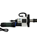 Handheld Electric Pipe Beveling Machine With Internal Expanding Chuck For No Sweat 220V Chamfering And Weld Prep, lightweight aluminum build.