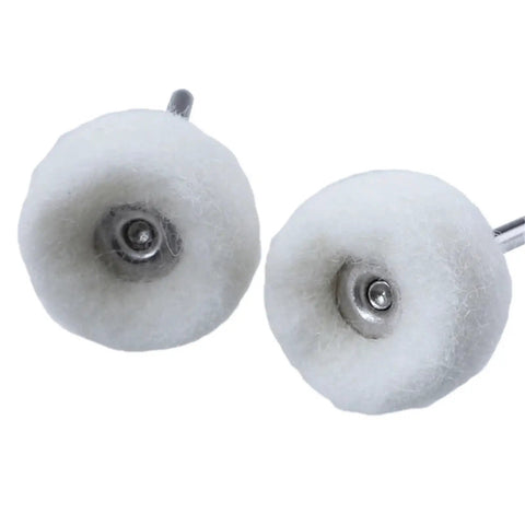 Mini Felt Polishing Brush Wheel Set With 60 Pieces 3mm Shank For Rotary Tools Drills And Pneumatic Polishers Pro Grade Jade Buffing Wheels