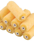 Next Level Halloween Party Costume Accessory Kit Featuring Versatile Masks Props And Squad Ready Gear For Group Hangouts Trick Or Treat Runs And Wild Dress Up Nights Out, 10 yellow paint roller covers stacked.