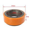 Premium Drive Wheel For MT15 And PU Replacement Fits Electric pallet Jack Trucks, 210mm polyurethane wheel with 70mm width.