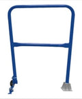Premium Heavy Duty Dock Swing Gate 3 Feet Long Blue And Multi Marine Grade Construction With Straight Up Badass Rust Proof Finish for secure boat access.