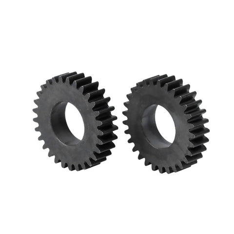 Hobbed Spline Shaft Worm Gear Set With Internal Spline Double Tooth For Radial Drill Motors Beefy High Torque Gear System