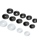 Dimple Die Set With Steel Backing Discs For Harbor Freight Hydraulic Punch Driver Kit Includes multiple die sizes and discs.