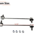 2Pcs Front Stabilizer Sway Bar Link Kit For Toyota Corolla And Matrix, Heavy Duty Suspension Replacement, Improves Handling And Ride Comfort, Fits 2003-2019 Corolla And 2003-2013 Matrix, 12.59 inch