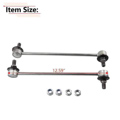 2Pcs Front Stabilizer Sway Bar Link Kit For Toyota Corolla And Matrix, Heavy Duty Suspension Replacement, Improves Handling And Ride Comfort, Fits 2003-2019 Corolla And 2003-2013 Matrix, 12.59 inch