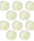 Nylon Wheel Caster Rollers Set 1.5 Inch Diameter Directional Polypropylene Wheel 10 Pack 40 Kg Load Grippy No Slip Surface
